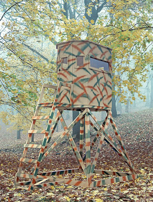 The Hideaway Hunting Blind from the Wylde Series from Pine Creek Structures
