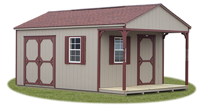 Custom Peak Shed available at Pine Creek Structures