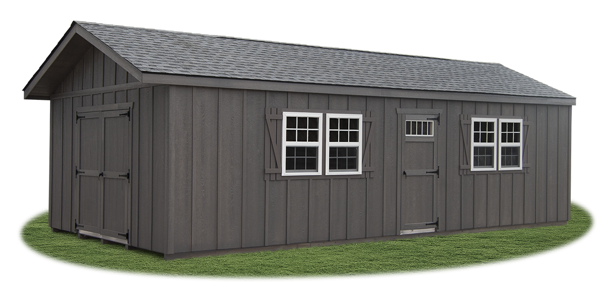 10 X 20 A-Frame Shed (High Wall) - Summersville, WV • Ascential Buildings