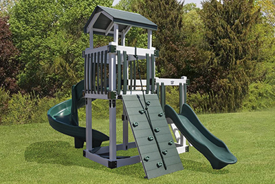 Discovery Depot Package #D48-2 Vinyl Backyard Play Set for Children