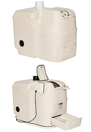 Sun-Mar centrex 1000 series central unit composting toilet