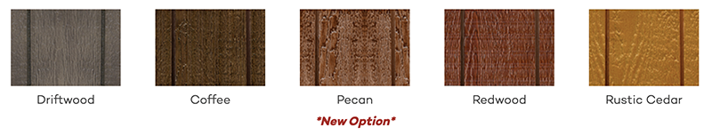 Polyurethane Color Choices including the new Pecan color