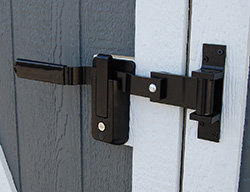 Rampage Door Features: Side Latches