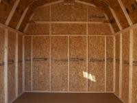 10x10 Madison Series Dutch Barn Style Storage Shed at Pine Creek Structures of Spring Glen (Interior)