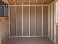 10x20 Run In Horse Barn with Tack Room