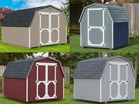 Custom Order a Madison Series (economy) mini barn style storage shed from Pine Creek Structures of Egg Harbor 