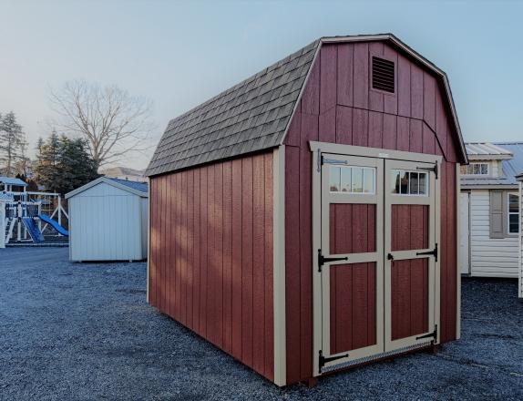 8x12 Madison Series Dutch Shed Exterior