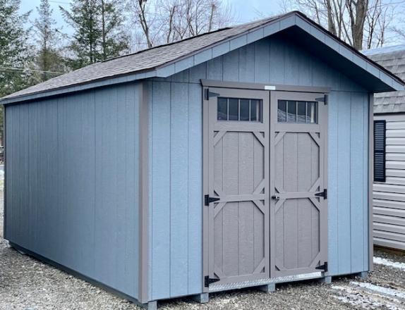 10 x 16 Peak Style Front Entry Shed available in Binghamton