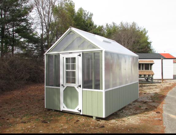 8X12 LP GREEN HOUSE AT PINE CREEK STRUCTURES IN YORK, PA.