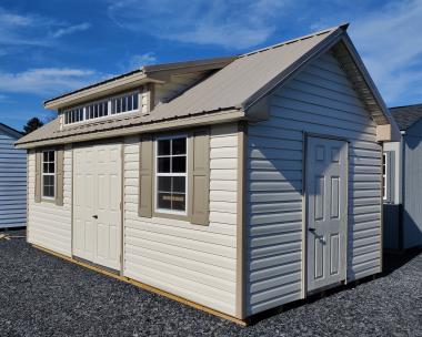 10x20 Cape Cod Storage Shed Exterior