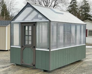 8 x 12 Greenhouse w/ high tunnel vent 