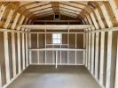 10 x 16 Highwall Barn - inside