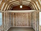 10 x 14 Dutch Barn w/Loft - inside 