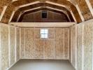 10 x 14 Madison Dutch Barn - inside w/ loft