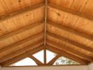 1X8 Tongue and Groove Eastern White Pine on a Pine Creek Structures Pavilion