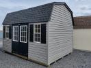 Exterior Vinyl Sided 10x14 Dutch Shed