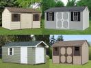 Custom Order a peak style storage shed from Pine Creek Structures of Elizabethtown