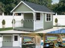 Custom Order a Poolside Snack Shed from Pine Creek Structures of Elizabethtown
